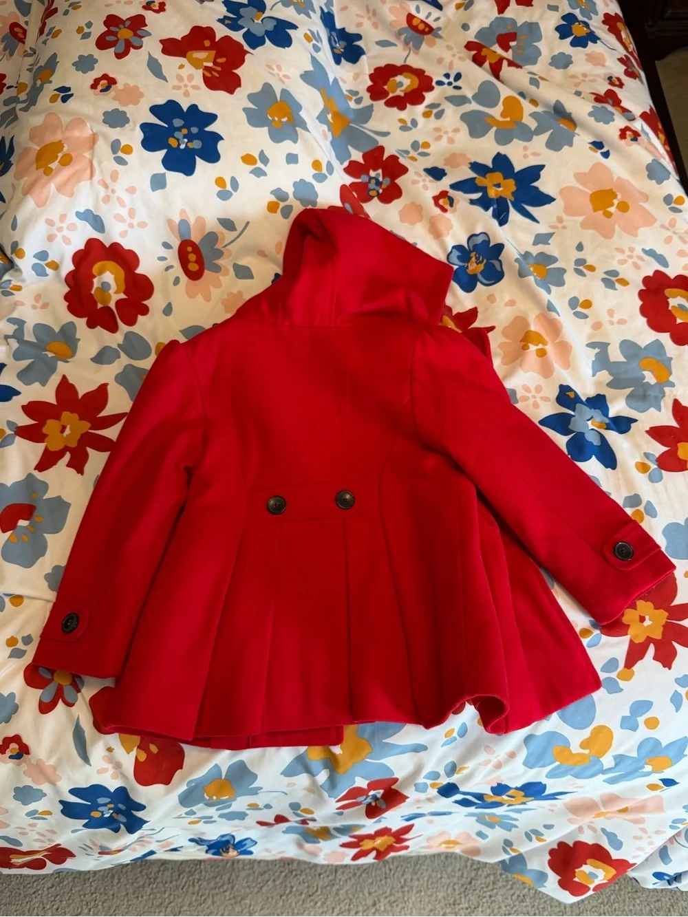 NWOT Old Navy Hooded Peacoat Size 5T